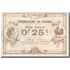 France, Serres-Carpentras, 25 Centimes, 1914-1918, Prisonniers de Guerre