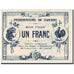 França, Serres-Carpentras, 1 Franc, 1914-1918, Prisonniers de Guerre