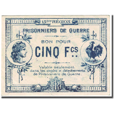 Frankrijk, Serres-Carpentras, 5 Francs, 1914-1918, Prisonniers de Guerre, SUP