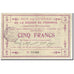 Frankrijk, Peronne, 5 Francs, 1915, Prisonniers de Guerre, TB, Pirot:80-416