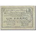 France, Douai, 1 Franc, 1916, B, Pirot:59-749
