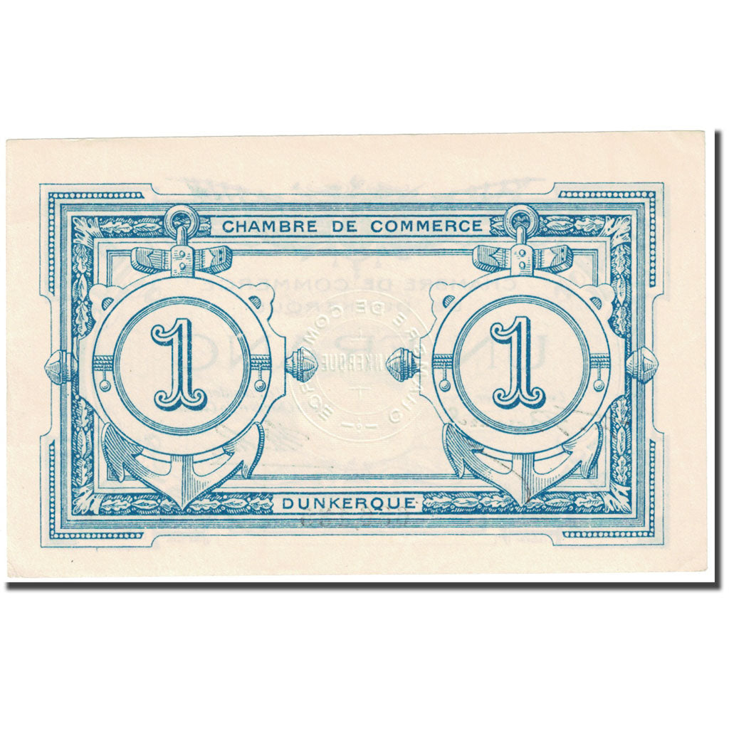 France, Dunkerque, 1 Franc, AU(55-58), Pirot:54-05