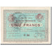 Frankreich, Fourmies, 5 Francs, 1914, Bon de Monnaie, VZ, Pirot:59-1099
