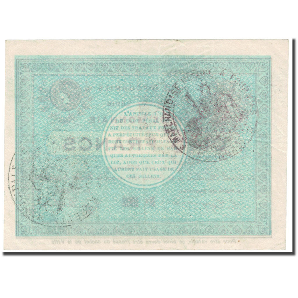 Frankreich, Fourmies, 5 Francs, 1914, Bon de Monnaie, VZ, Pirot:59-1099