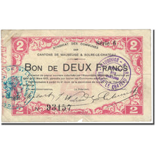 Frankrijk, Maubeuge & Solre-le-Château, 2 Francs, 1915, B, Pirot:59-1816