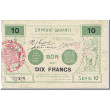 France, Valenciennes, 10 Francs, 1914, Bon Pour, VG(8-10), Pirot:59-2546