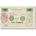 France, Valenciennes, 10 Francs, 1914, Bon Pour, VG(8-10), Pirot:59-2546