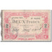 Francia, Cambrai, 2 Francs, 1914, Chambre de Commerce, RC, Pirot:37-13