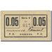 France, Romans, 5 Centimes, 1914-1921, Prisonniers de Guerre, VF(20-25)