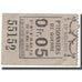 France, Chagnat-en-Limagne, 5 Centimes, 1916, Prisonniers de Guerre, SUP