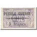 France, Timbre Mixte, 5 Francs, Pécule Guerre, EF(40-45)