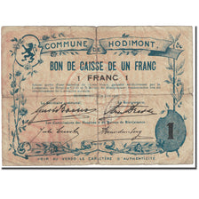 Banknote, Belgium, Hodimont, 1 Franc, Bon de Caisse, 1915, 1915-06-30, Bon de