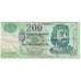 Nota, Hungria, 200 Forint, 2004, Undated (2004), KM:187d, VF(20-25)