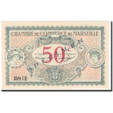 France, Marseille, 50 Centimes, 1917, Chambre de commerce / Specimen
