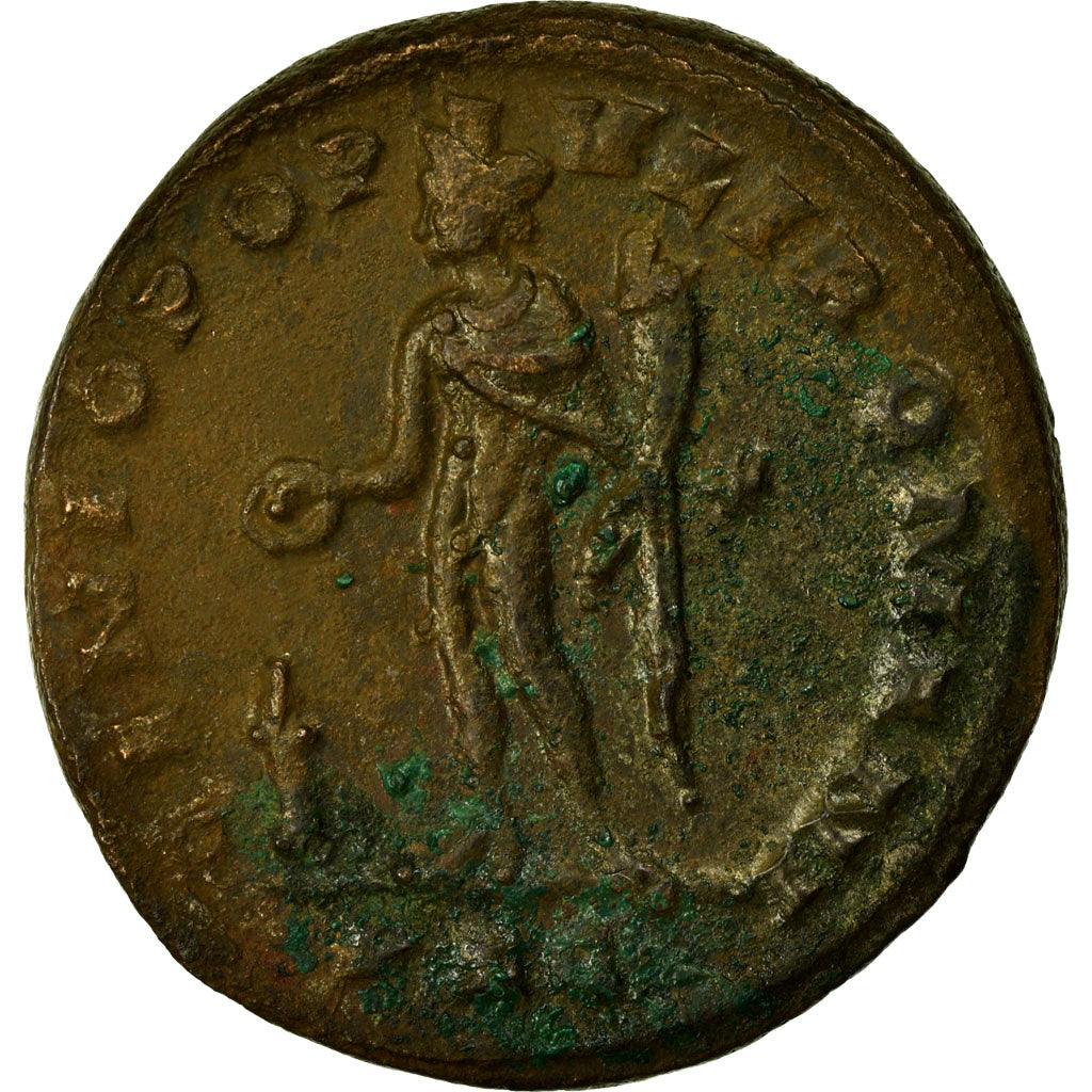 Moneta, Constantius I, Follis, Lyon - Lugdunum, SPL-, Rame, Cohen:142