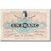 France, Metz, 1 Franc, 1918, Chambre de Commerce, TB
