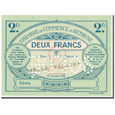 France, Béthune, 2 Francs, 1915, Chambre de commerce / Sans Valeur, UNC(65-70)