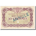 Francia, Bar-le-Duc, 50 Centimes, Chambre de commerce / Annulé, MBC, Pirot:19-2