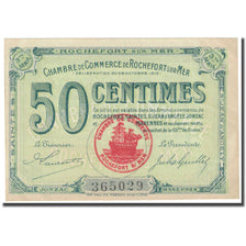 France, Rochefort-sur-Mer, 50 Centimes, 1915, Chambre de Commerce, AU(55-58)
