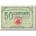 France, Rochefort-sur-Mer, 50 Centimes, 1915, Chambre de Commerce, AU(55-58)