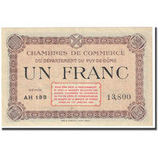 Francia, Ambert, Rion, Clermont-Ferrand, Thiers, 1 Franc, Chambre de Commerce