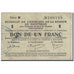 Frankrijk, Montmedy, 1 Franc, 1916, Syndicat de communes, TB, Pirot:55-02