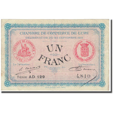 Frankreich, Lure, 1 Franc, 1915, Chambre de Commerce, SS, Pirot:76-7