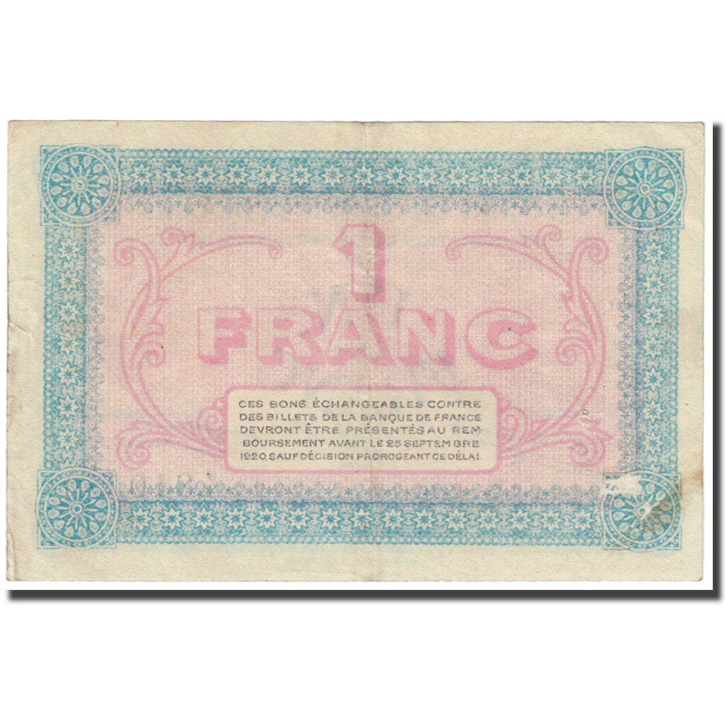 Frankreich, Lure, 1 Franc, 1915, Chambre de Commerce, SS, Pirot:76-7