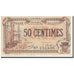 França, Granville, 50 Centimes, 1916, Chambre de Commerce, VF(20-25)