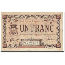 Frankrijk, Granville, 1 Franc, 1915, Chambre de Commerce, SUP, Pirot:60-04