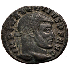 Maxentius, Follis, Roma, EF(40-45), Copper, Cohen #34, 5.70