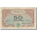 France, Besançon, 50 Centimes, 1921, Chambre de Commerce, VF(20-25)