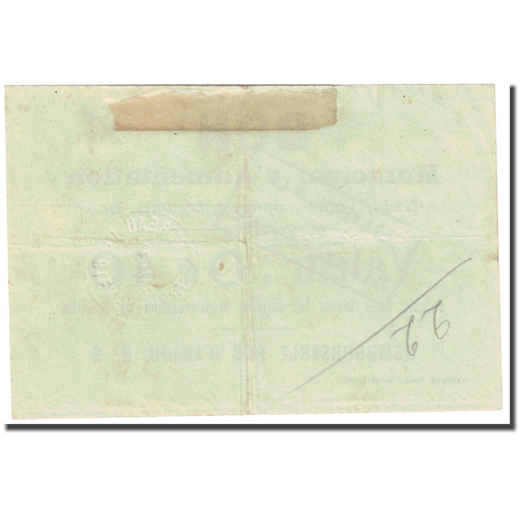 Frankreich, Reims, 40 Centimes, Bon Municipal d'Alimentation, S, Pirot:51-26