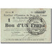 France, Charleville-Mézières, 1 Franc, 1916, Bon de Caisse, VF(20-25)