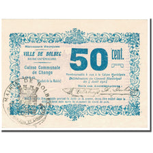 France, Bolbec, 50 Centimes, 1916, Caisse Communale de Change, UNC(63)