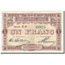 França, Bergerac, 1 Franc, 1914, Chambre de Commerce, AU(55-58), Pirot:24-18