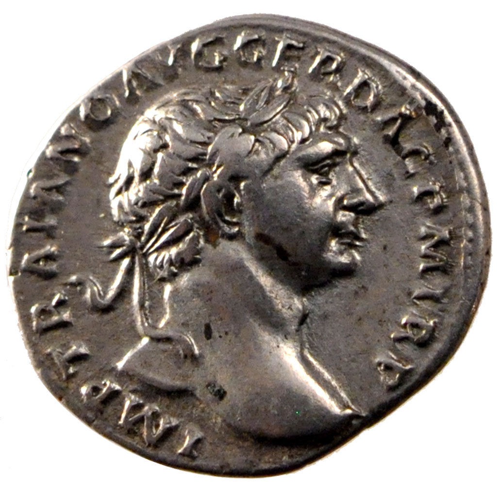 Trajan, Denarius, Roma, SPL-, Argento, Cohen:85