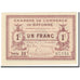 France, Bayonne, 1 Franc, 1918, Chambre de Commerce, UNC(65-70), Pirot:21-59