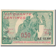France, Béziers, 50 Centimes, 1916, Chambre de Commerce, UNC(65-70)