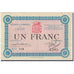 France, Cette (Sète)., 1 Franc, 1915, Chambre de Commerce, EF(40-45)