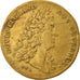 France, Token, Louis XIV, Chambre aux Deniers, History, VF(30-35), Brass