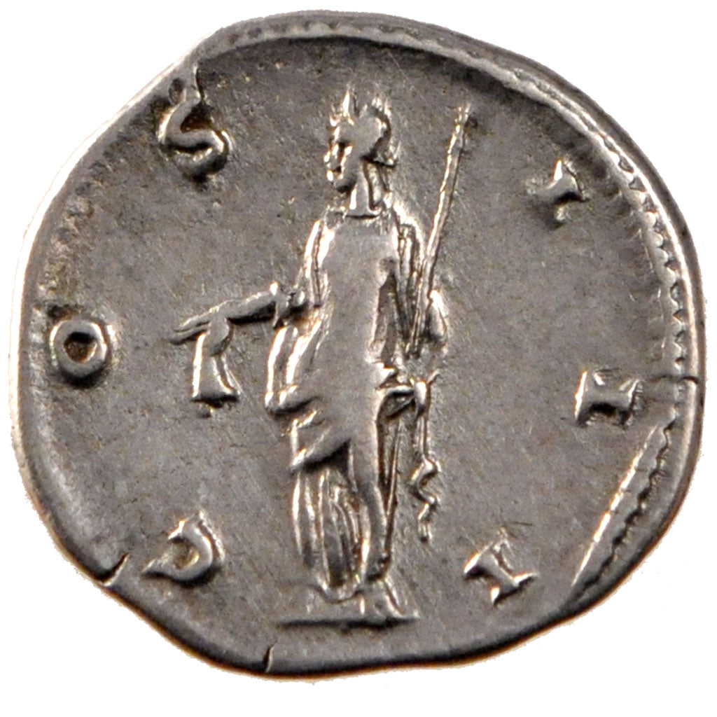 Hadrian, Denarius, Roma, AU(50-53), Silver, Cohen #374, 3.30