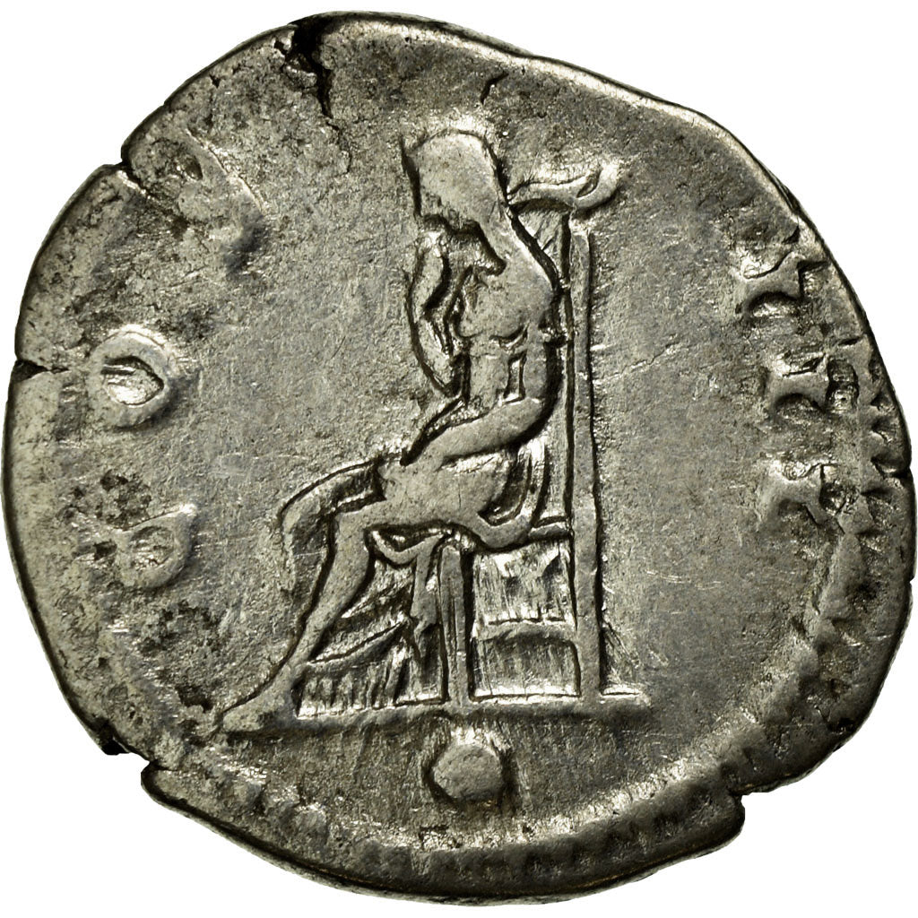 Coin, Hadrian, Denarius, Roma, EF(40-45), Silver, Cohen:394