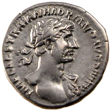Hadrian, Denarius, Roma, AU(55-58), Silver, Cohen #877, 3.40