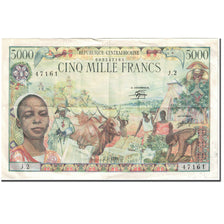 Banknote, Central African Republic, 5000 Francs, 1980, 1980-01-01, KM:11
