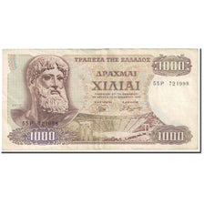 Banknote, Greece, 1000 Drachmai, 1972, Old Date : 01.11.1970 (1972)., KM:198b