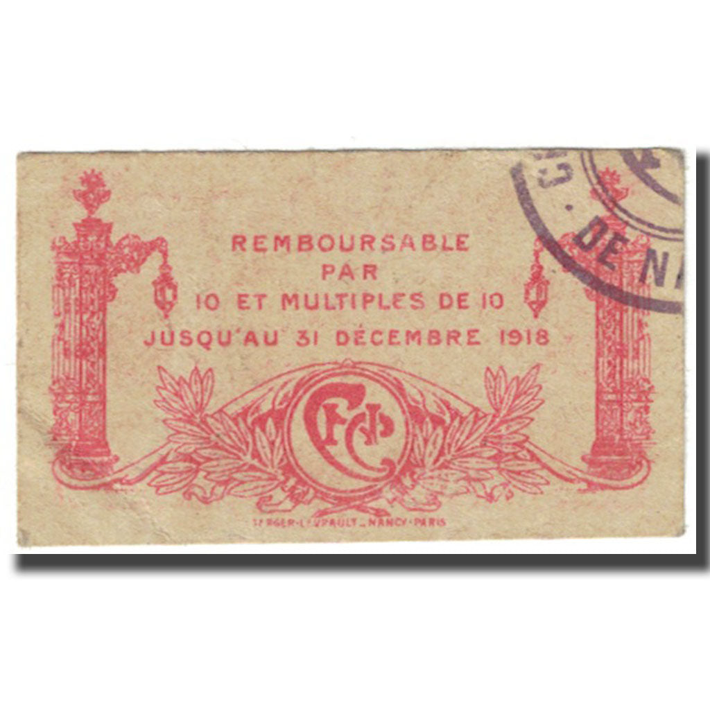Frankreich, Nancy, 25 Centimes, Chambre de Commerce, SS
