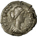 Moeda, Crispina, Denarius, 178-180, Roma, EF(40-45), Prata, Cohen:1