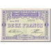 France, Bergerac, 2 Francs, 1914, Chambre de Commerce, SPL, Pirot:24-23
