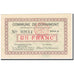 France, Cornimont, 1 Franc, 1915, Emission Municipale, AU(55-58), Pirot:88-13